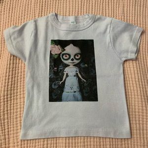 Vintage Dia de Los Muertos Little Girl’s Tee 2